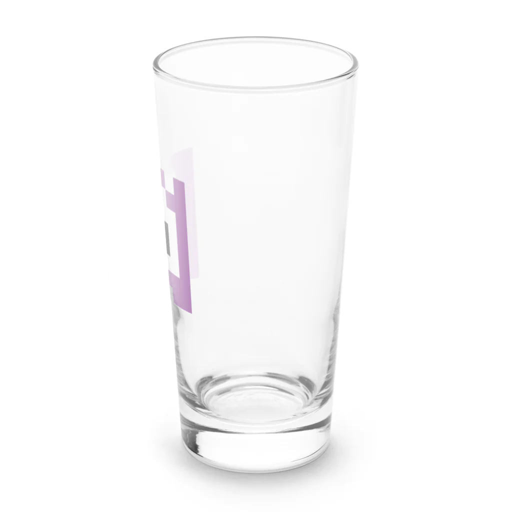 bbb ozika dddのusachan?(rabbit✖️purple) Long Sized Water Glass :right