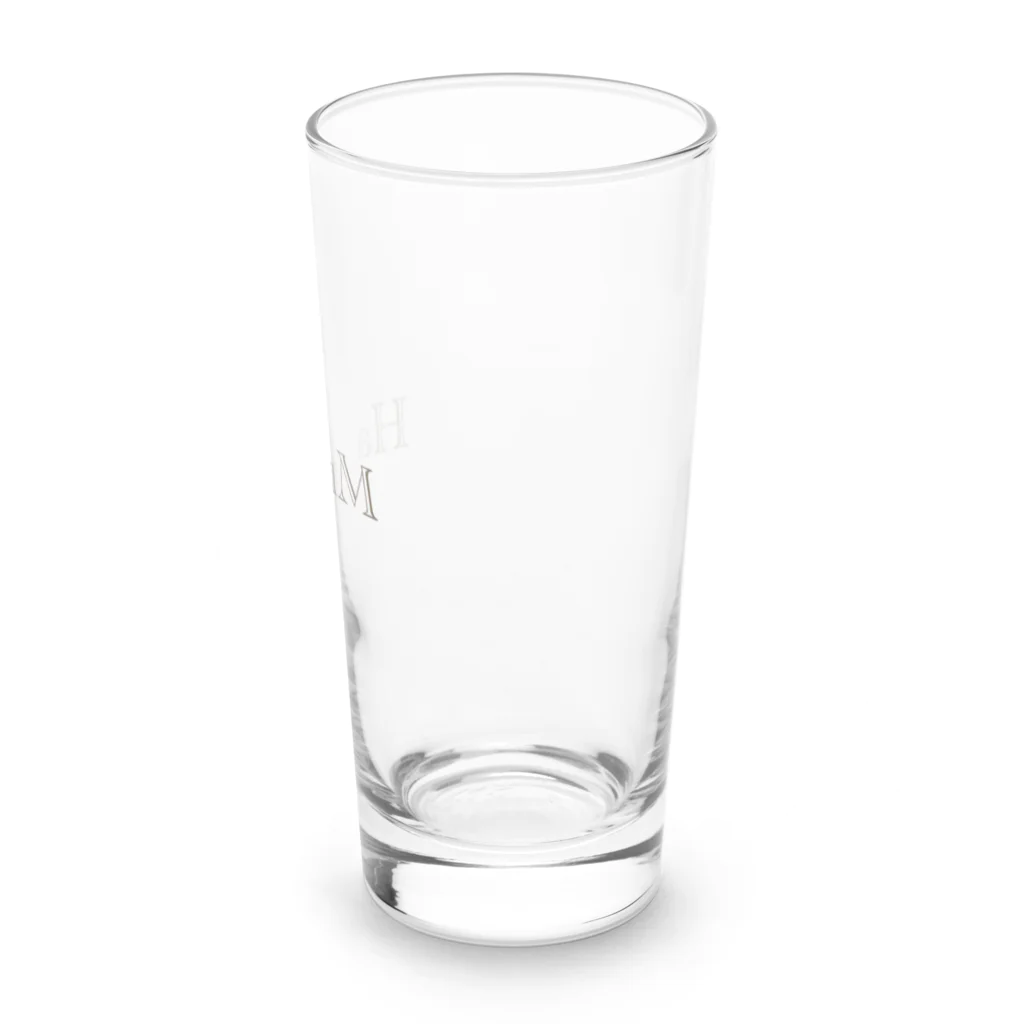 HaléauM(ﾊﾙﾏ)のHaléauMロゴ  Long Sized Water Glass :right