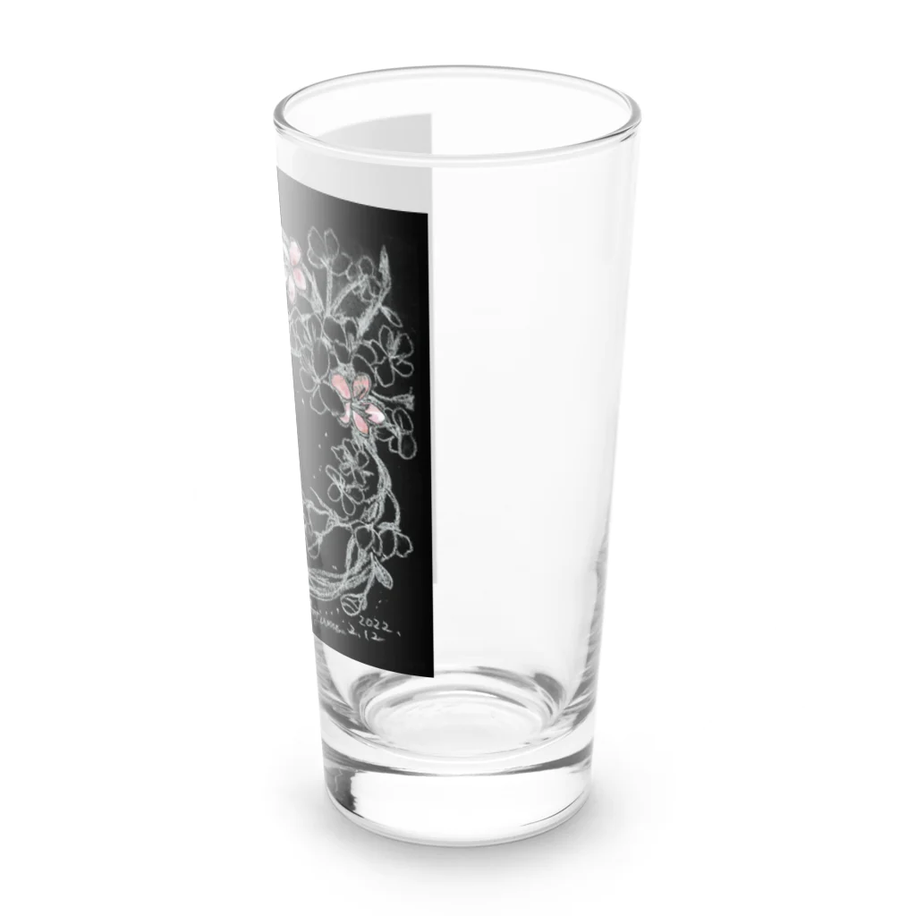 Maylyの流れる桜 Long Sized Water Glass :right