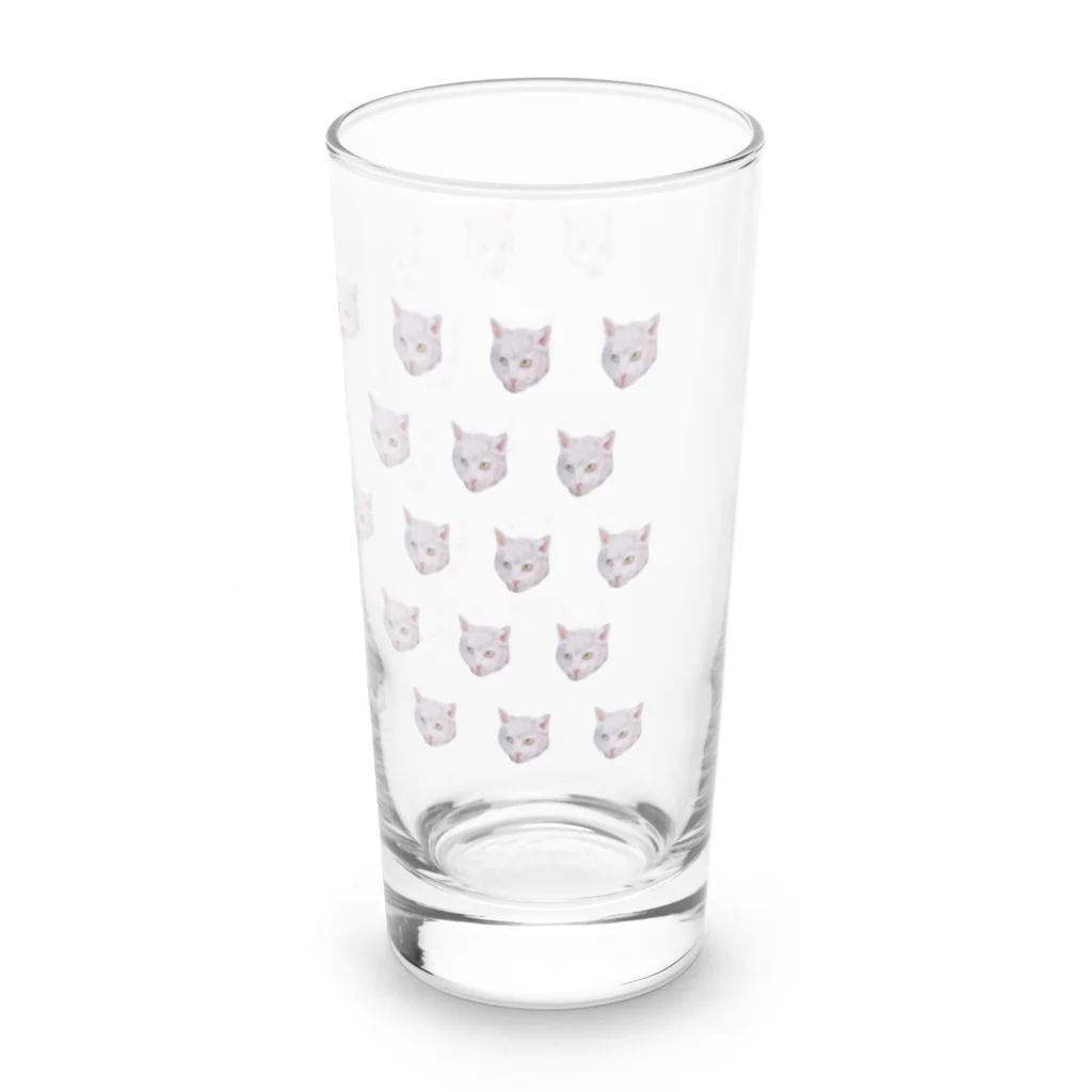 bebeluluのオッドアイ・キャッツ Long Sized Water Glass :right