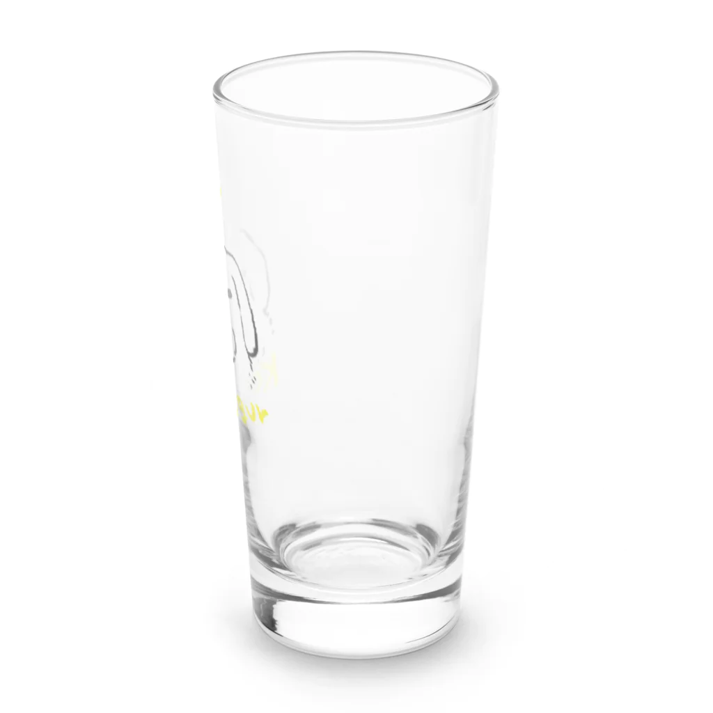 犬ちゃん屋の犬のおうさま Long Sized Water Glass :right