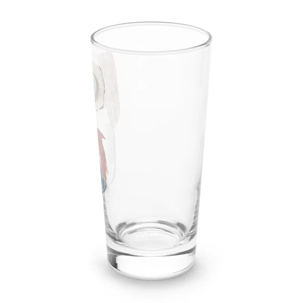 空間美術のたまごを割らないとオムレツは作れない Long Sized Water Glass :right