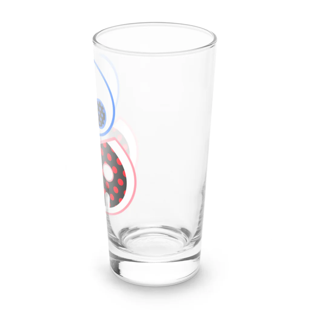 Ａ’ｚｗｏｒｋＳのどくろくんとどくろちゃん Long Sized Water Glass :right