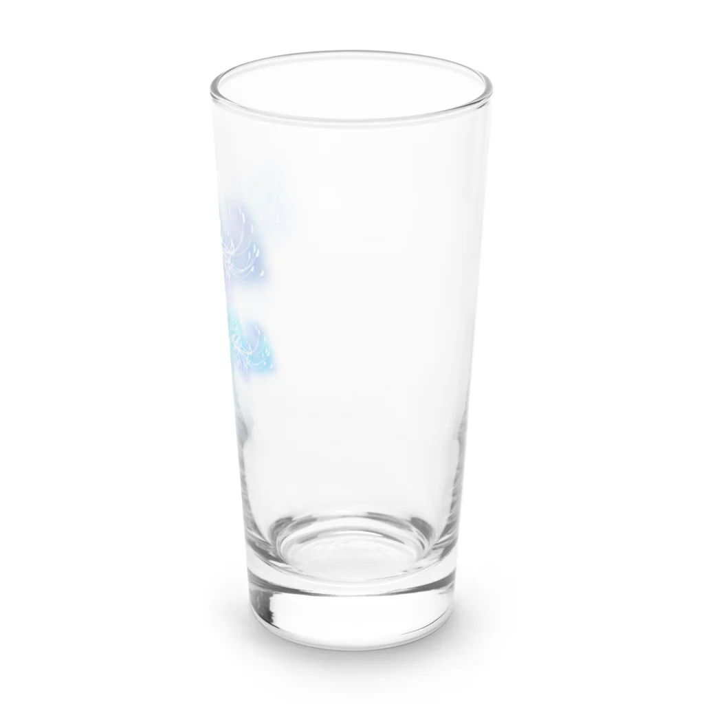 綾錦工房 りこりすの曼珠沙華 - 朧【月光】 Long Sized Water Glass :right