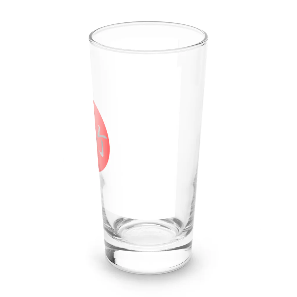 銀竹 (つらら) ショップの日本国旗 銀竹 Long Sized Water Glass :right
