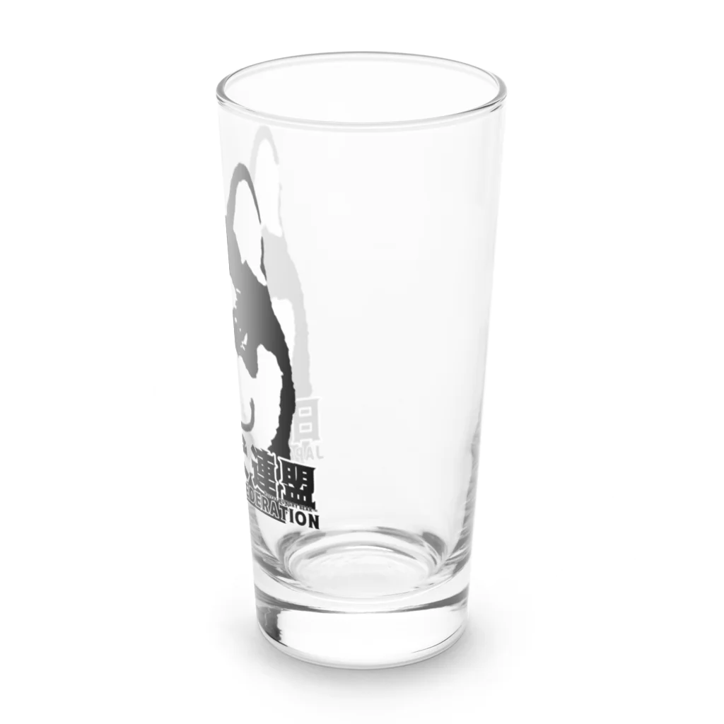 Hurryz HUNGRY BEARの日本柴犬連盟正面シリーズ Long Sized Water Glass :right