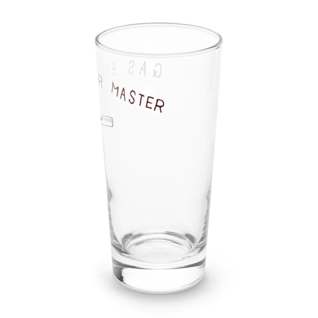 NIKORASU GOのガスバーナーの使い手専用デザイン「ガスバーナーマスター」 Long Sized Water Glass :right