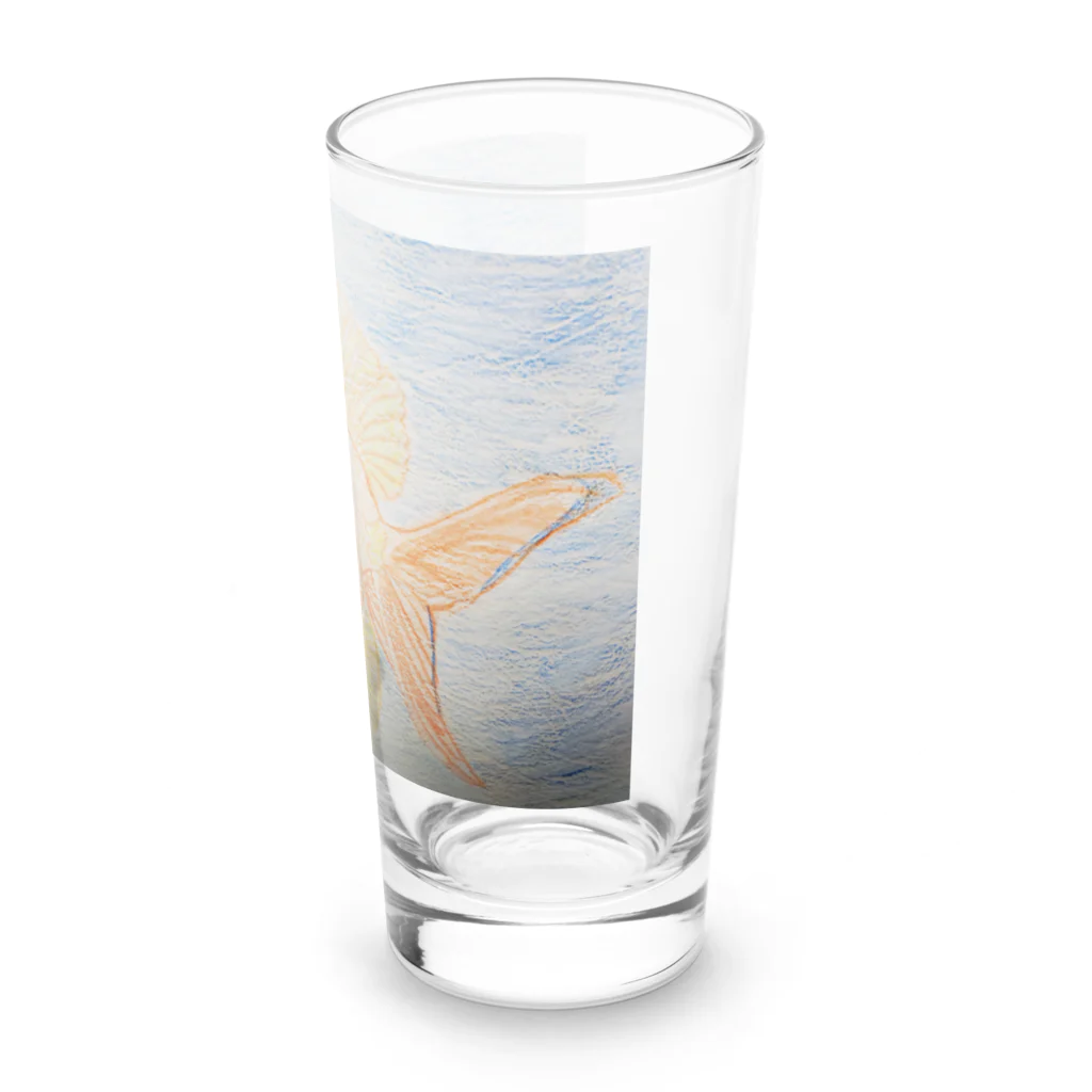 ぼくの昼休み(小４)のぼくの学習帳・金魚 Long Sized Water Glass :right