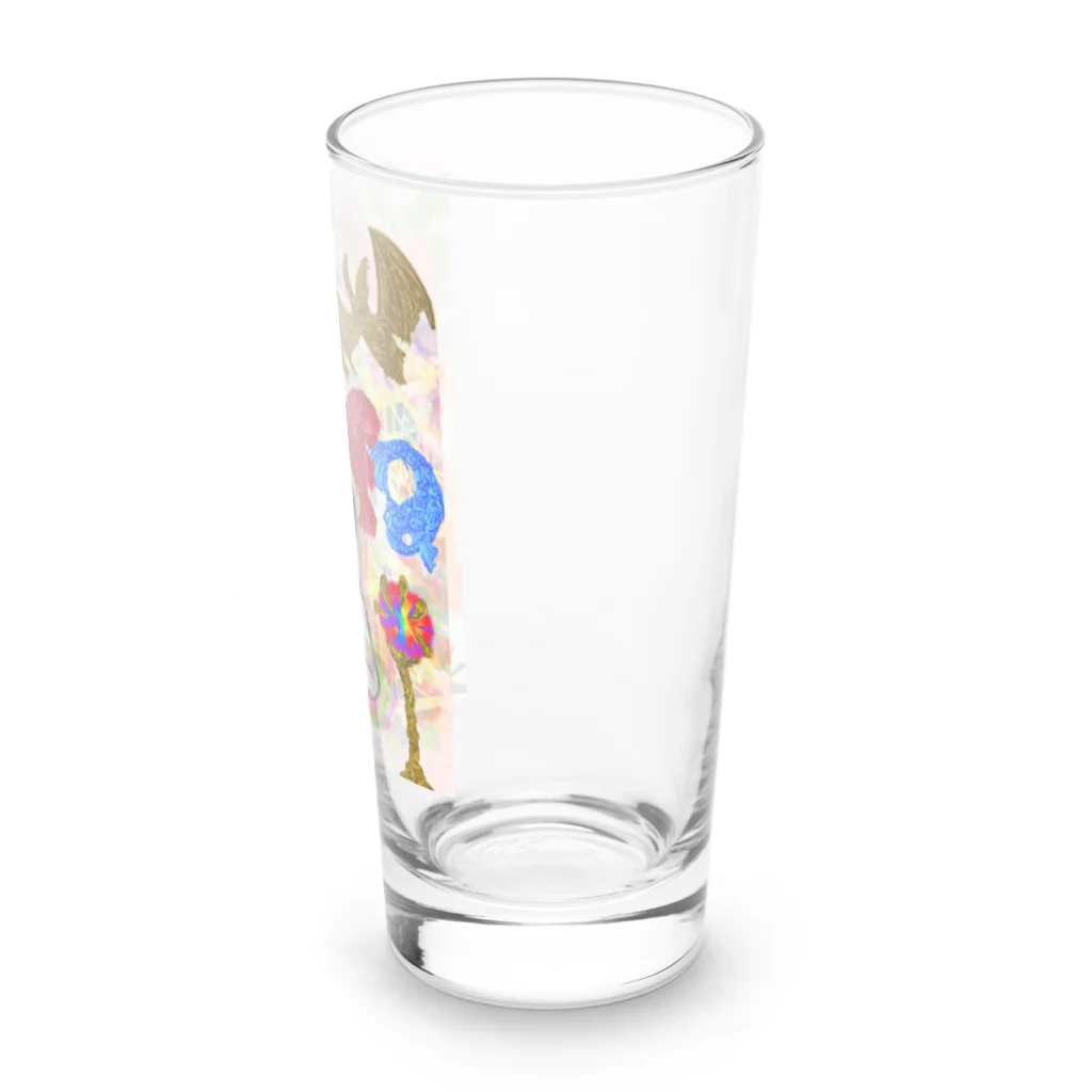避役の激怒 Long Sized Water Glass :right