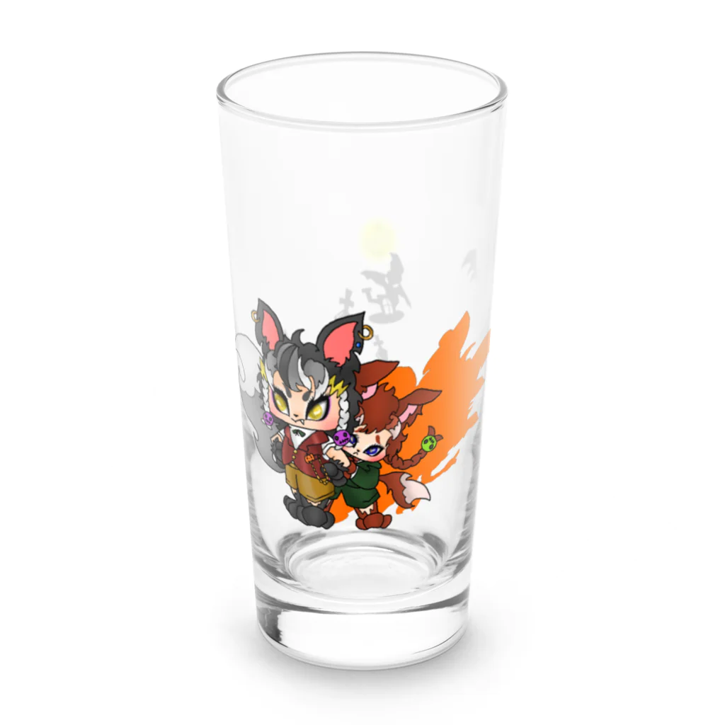 こつめちゃんのおみせのオオカミブラザーズ Long Sized Water Glass :right