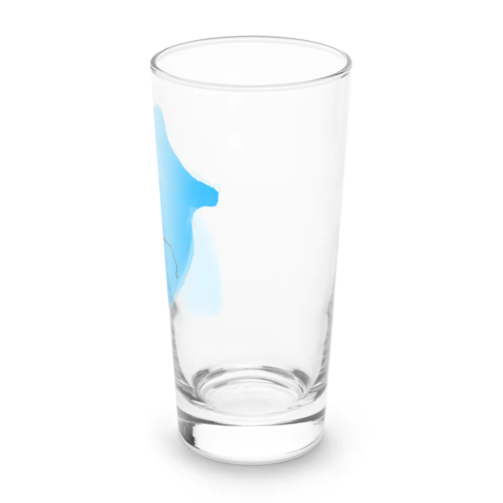 いっぷく処 てんてんの大物釣りたいな Long Sized Water Glass :right