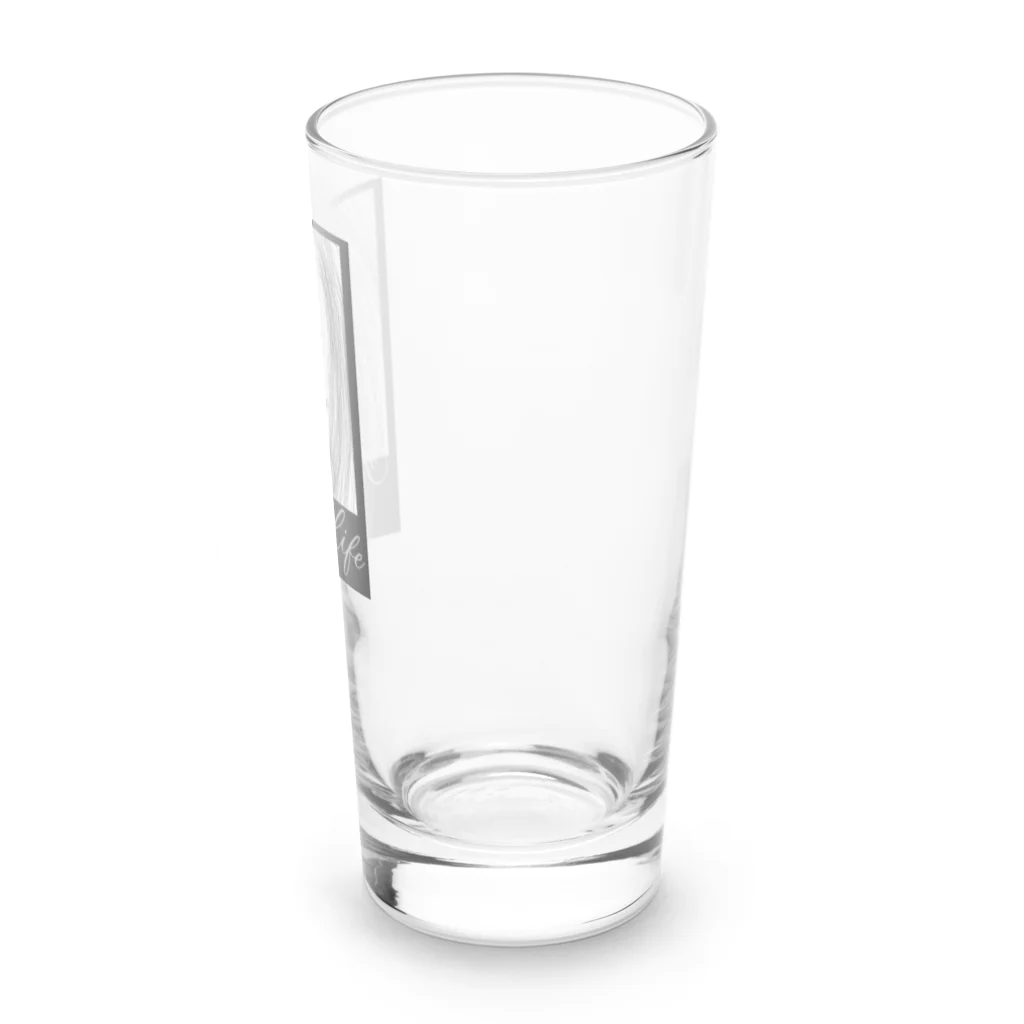 セルフィッシュな暮らしのけいこのセルフィッシュなくらし Long Sized Water Glass :right