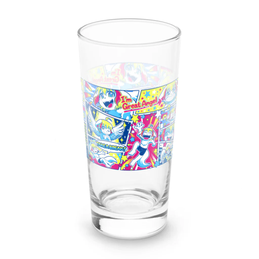 はせべーのトリックスター☆コミック風デザイン Long Sized Water Glass :right