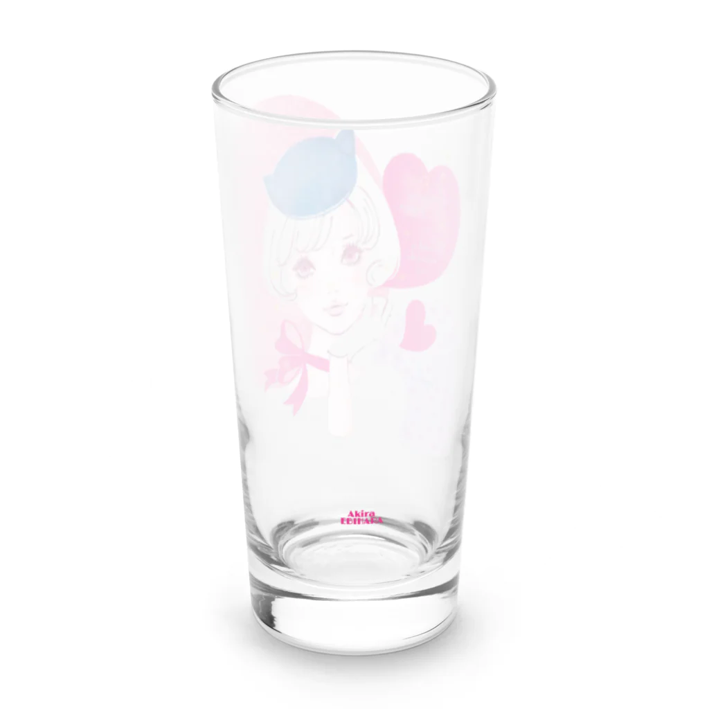 蛯原あきらのねこ耳お帽子 Long Sized Water Glass :right