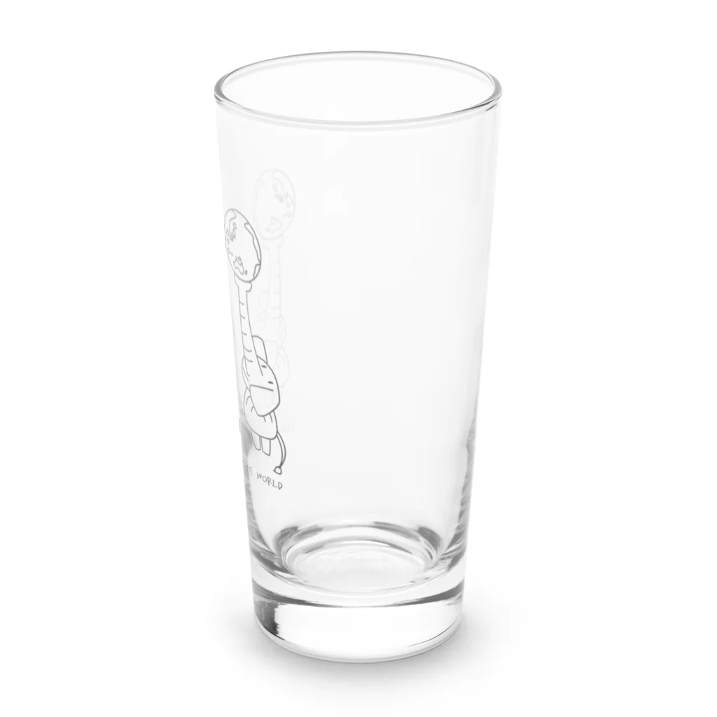 ari designの天動説？地動説？ゾウ説！ Long Sized Water Glass :right