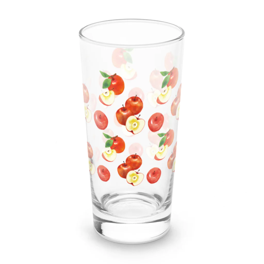 Miho MATSUNO online storeのLovely apples（clear type） Long Sized Water Glass :right