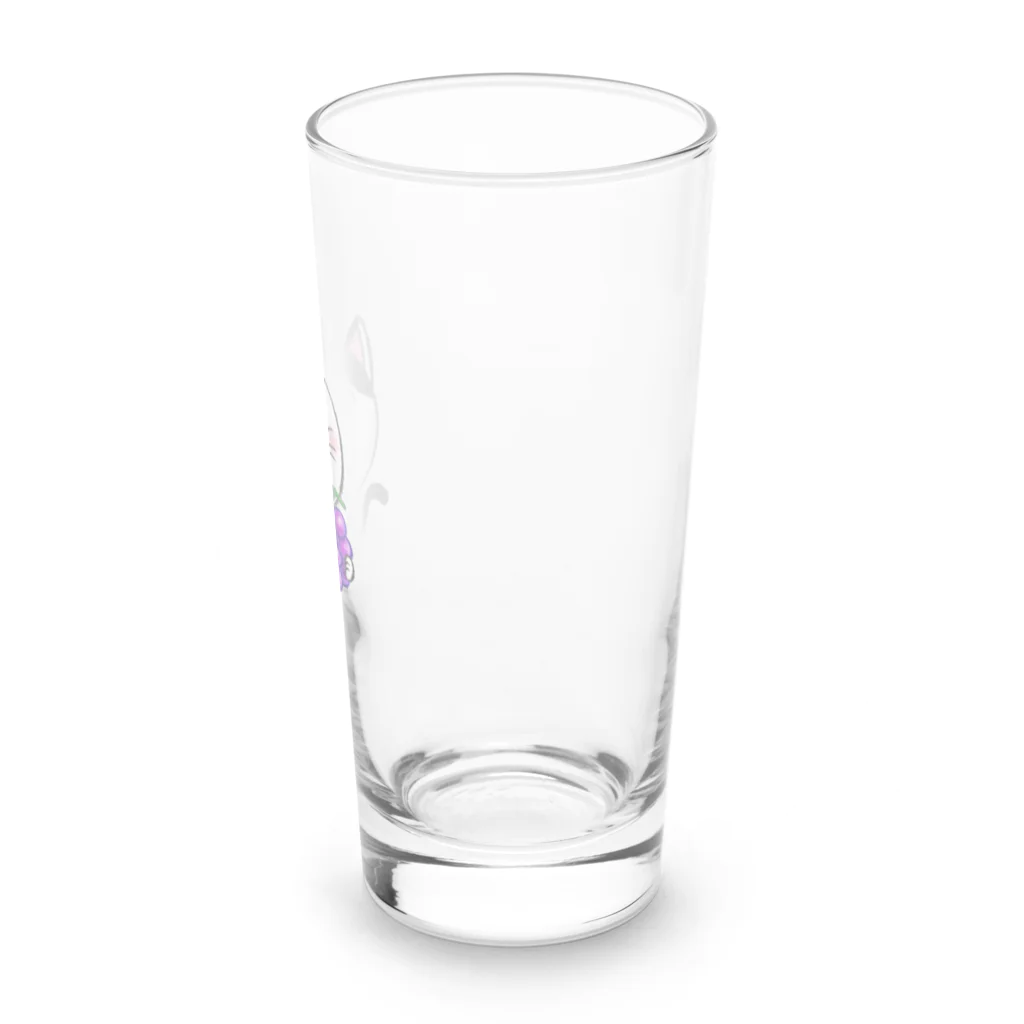 ブドウのブドウのニャンコ Long Sized Water Glass :right