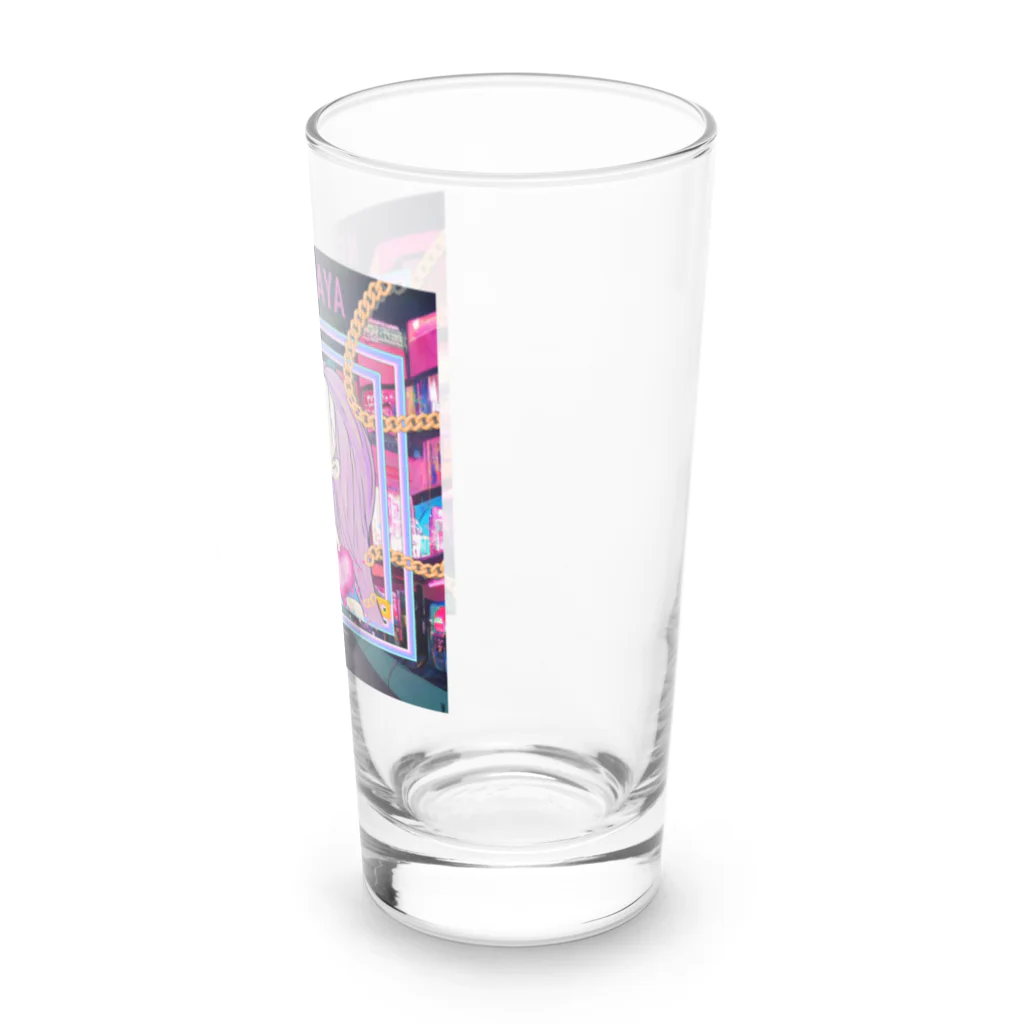 KOKI【CUTE POOPS NFTs】2コレ展開&NFT居酒屋オーナーのNFT IZAKAYA Goods Long Sized Water Glass :right