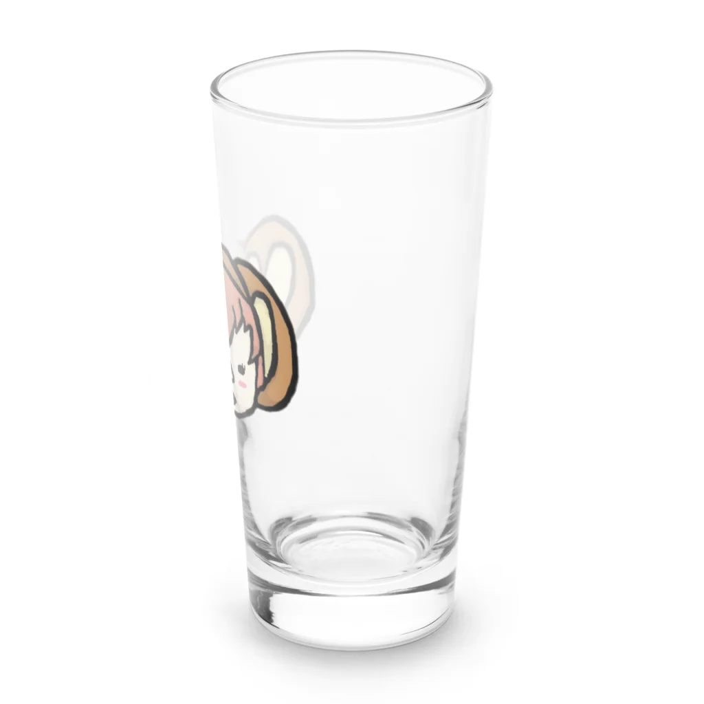 ちゃちゃまるーむのおサルの色々 Long Sized Water Glass :right