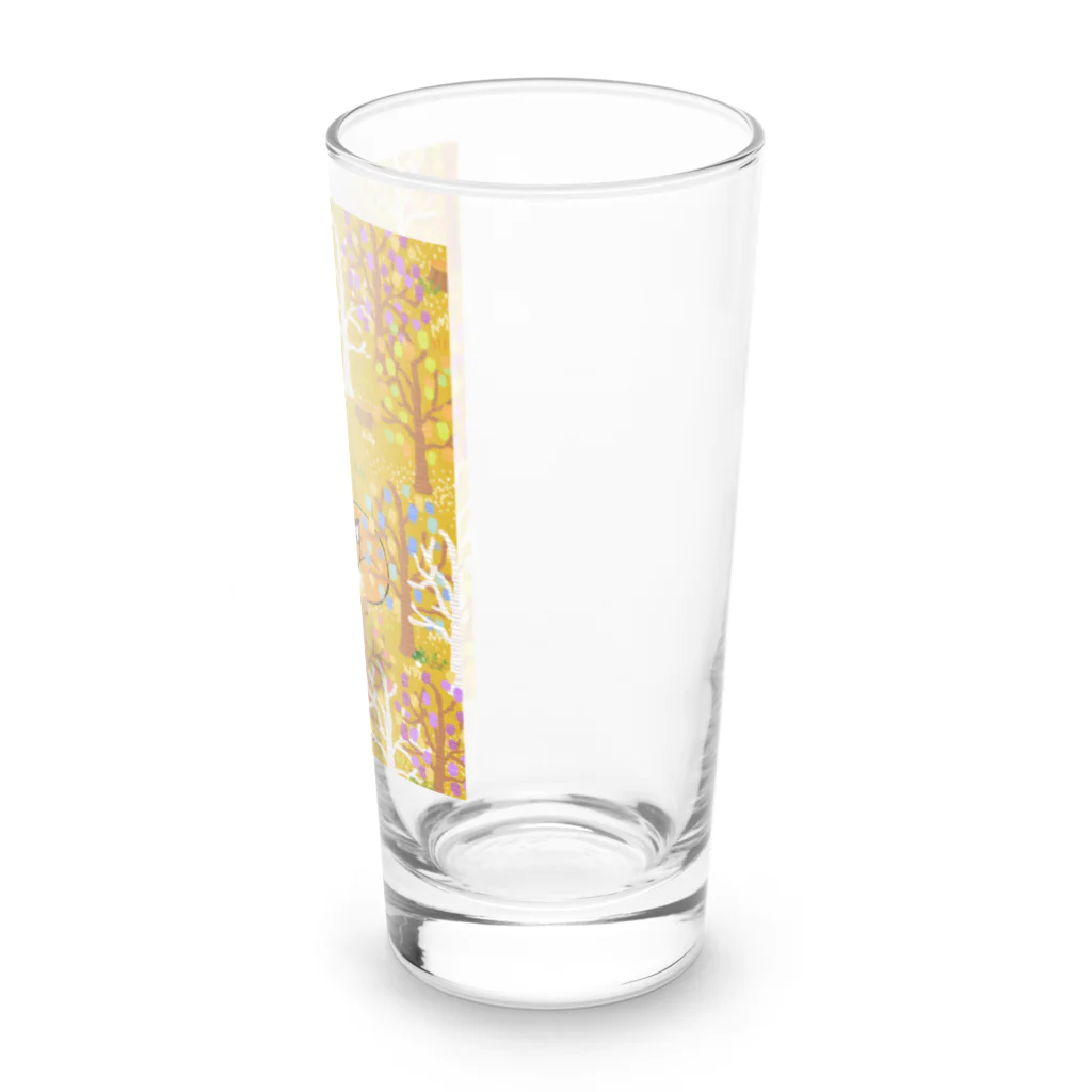 前田悠花｜イラストレーターの★きつねの森★ Long Sized Water Glass :right