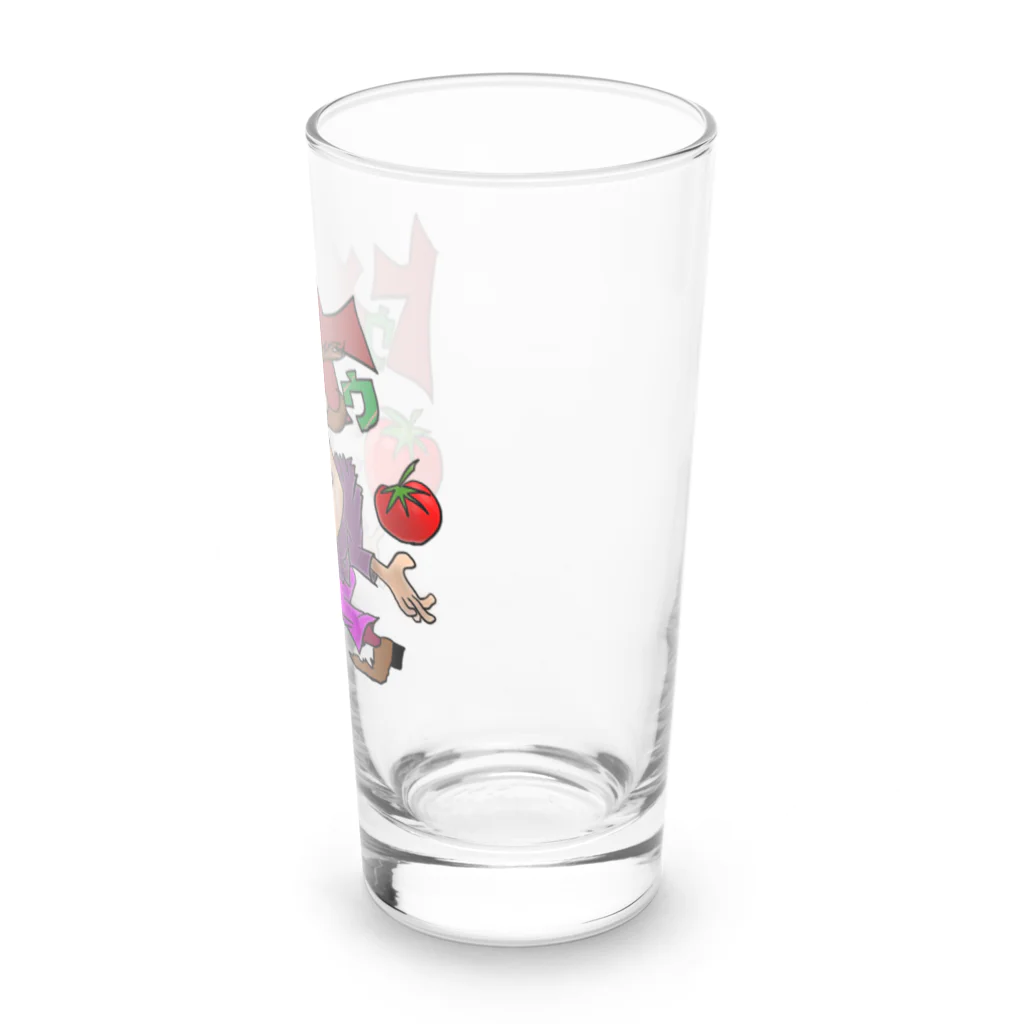 irootokosamuraiのトマト Long Sized Water Glass :right