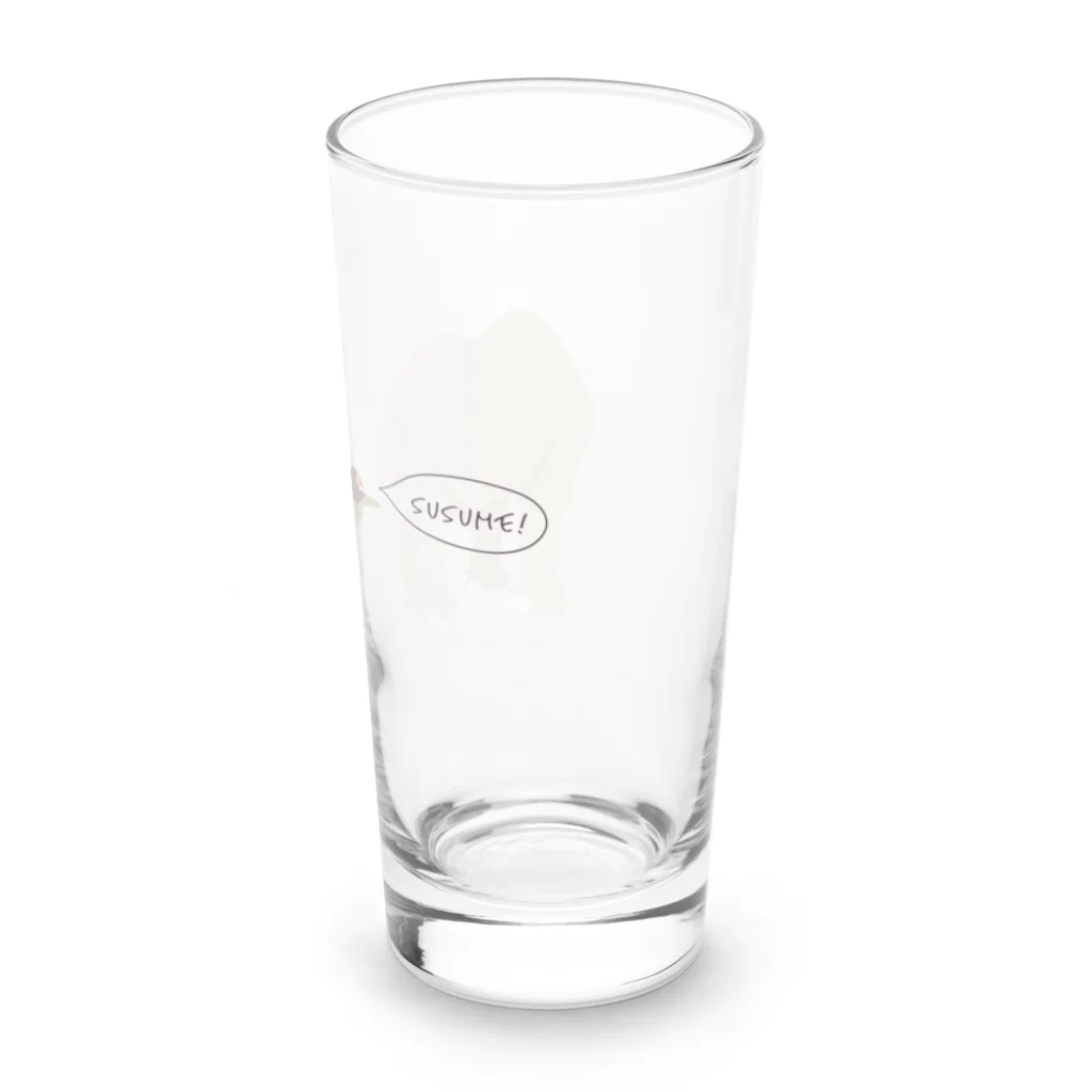 ari designのススメ!(サイとウシツツキ) Long Sized Water Glass :right