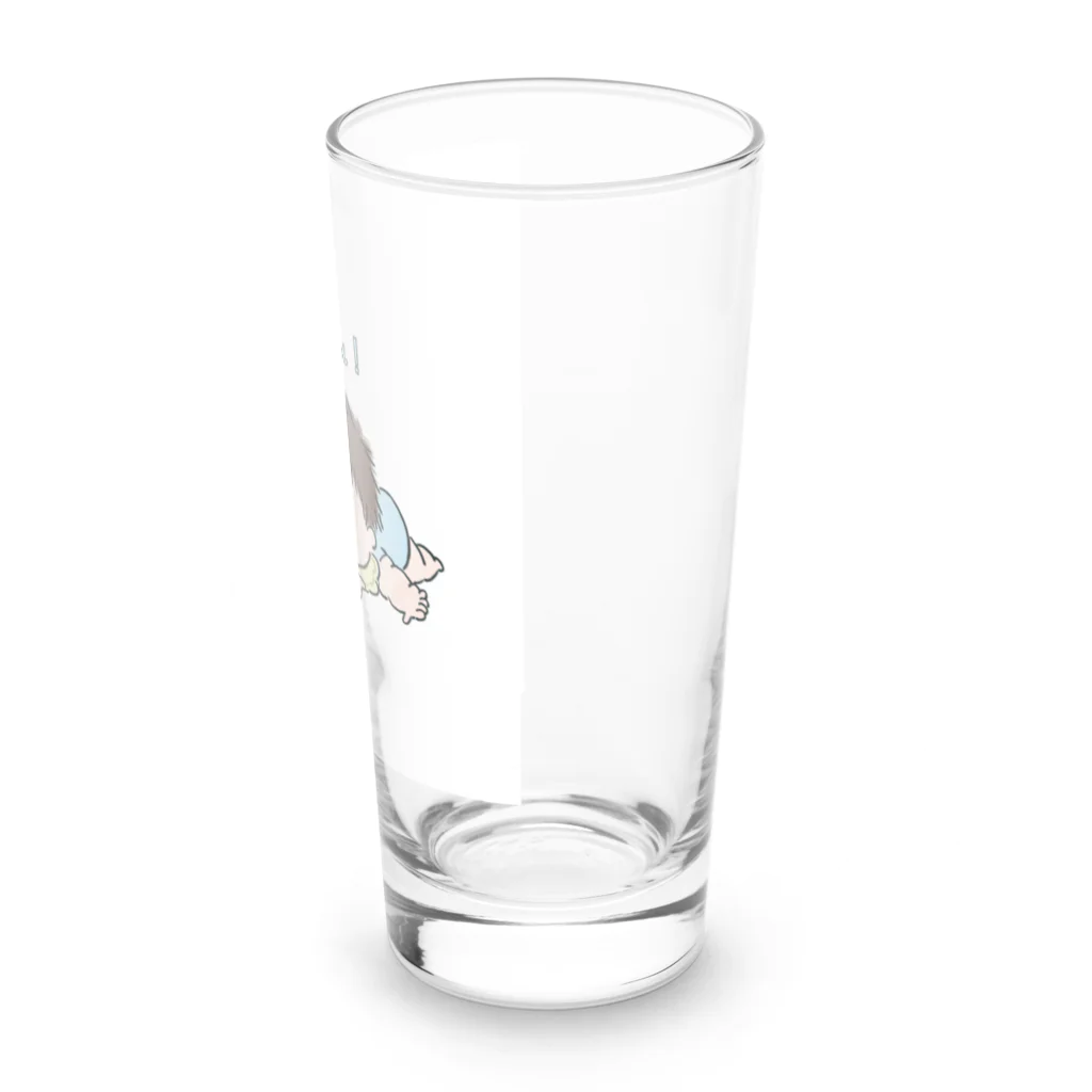         baby  &  ya-ya-のはなちゅー！ Long Sized Water Glass :right