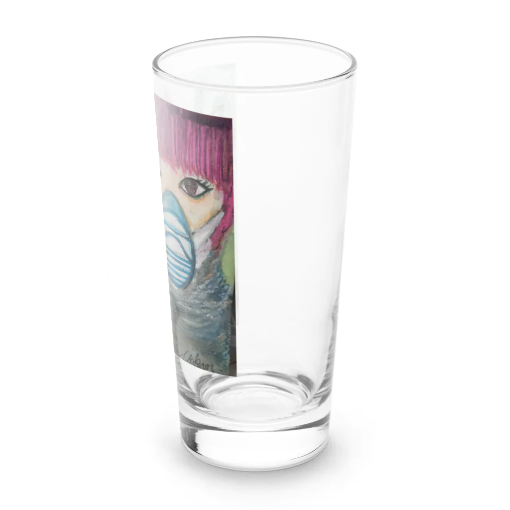 羊羹 Shop @yokans.artspaceのMASK Long Sized Water Glass :right