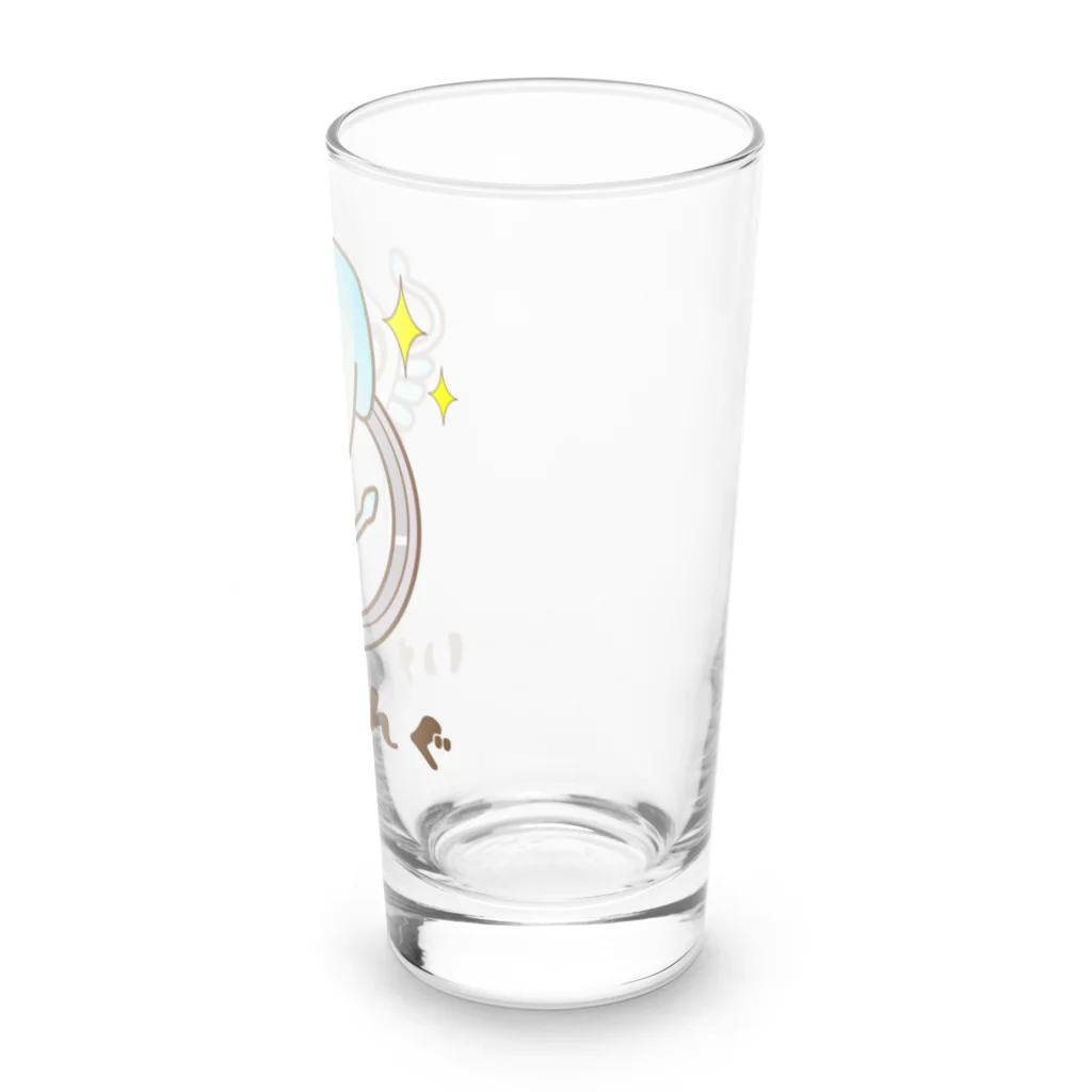 ほわほわしょっぷのいかりんぐ Long Sized Water Glass :right