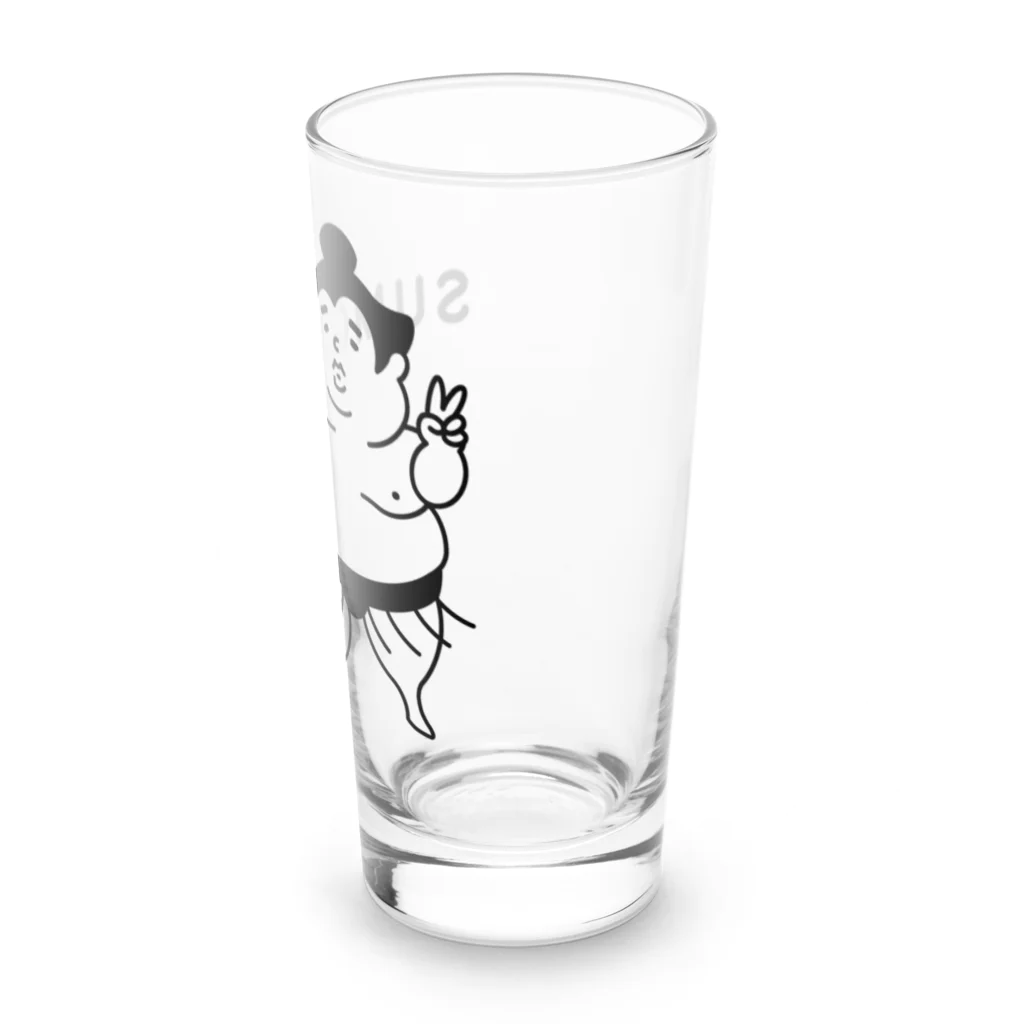 ぽぴーぴぽーのSUMO  Long Sized Water Glass :right