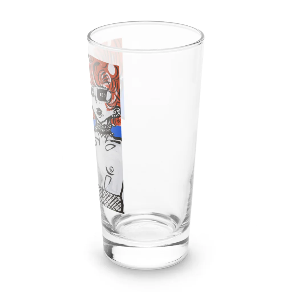 ほりをのPUNKGIRL Long Sized Water Glass :right