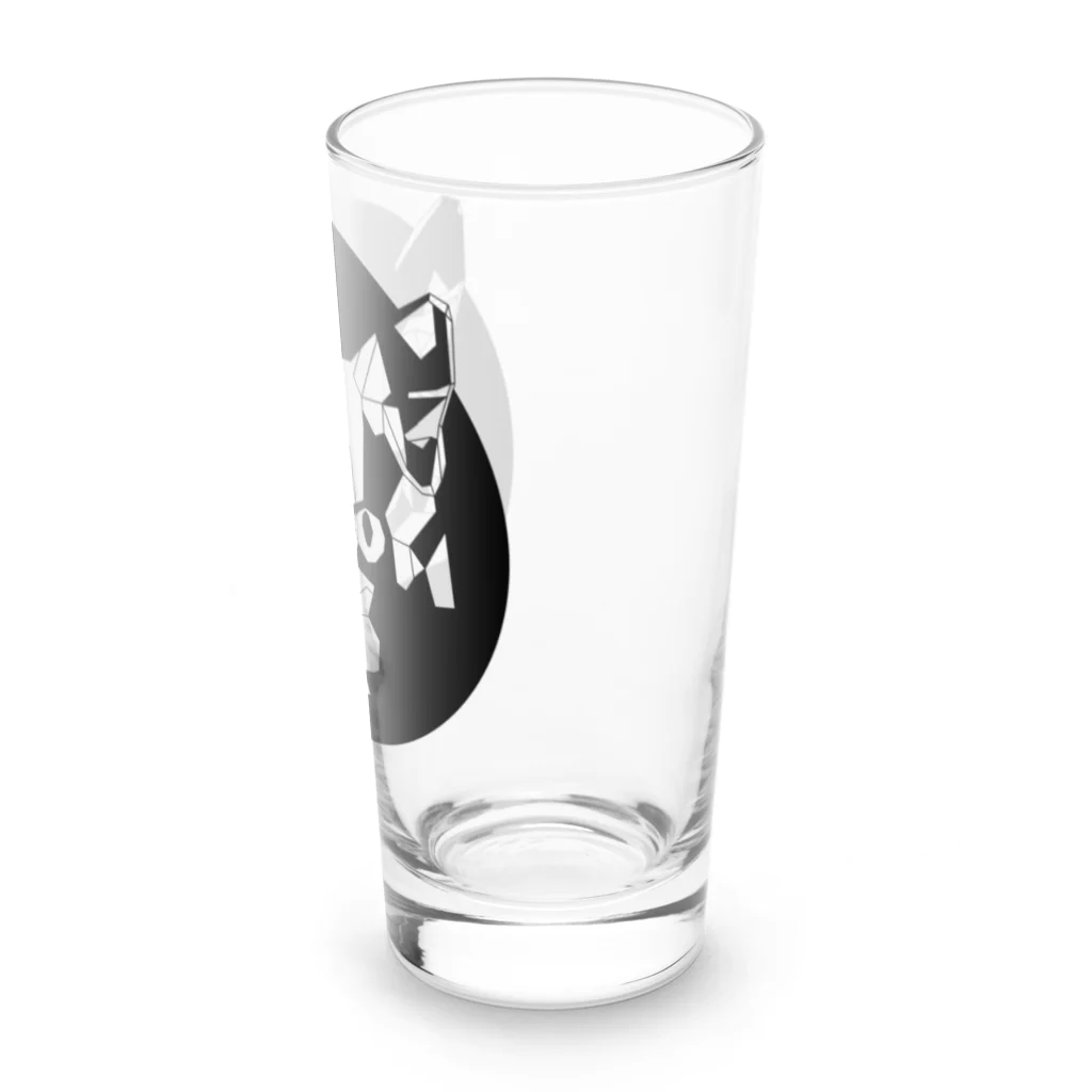 Fontaのジオメトリック猫 Long Sized Water Glass :right