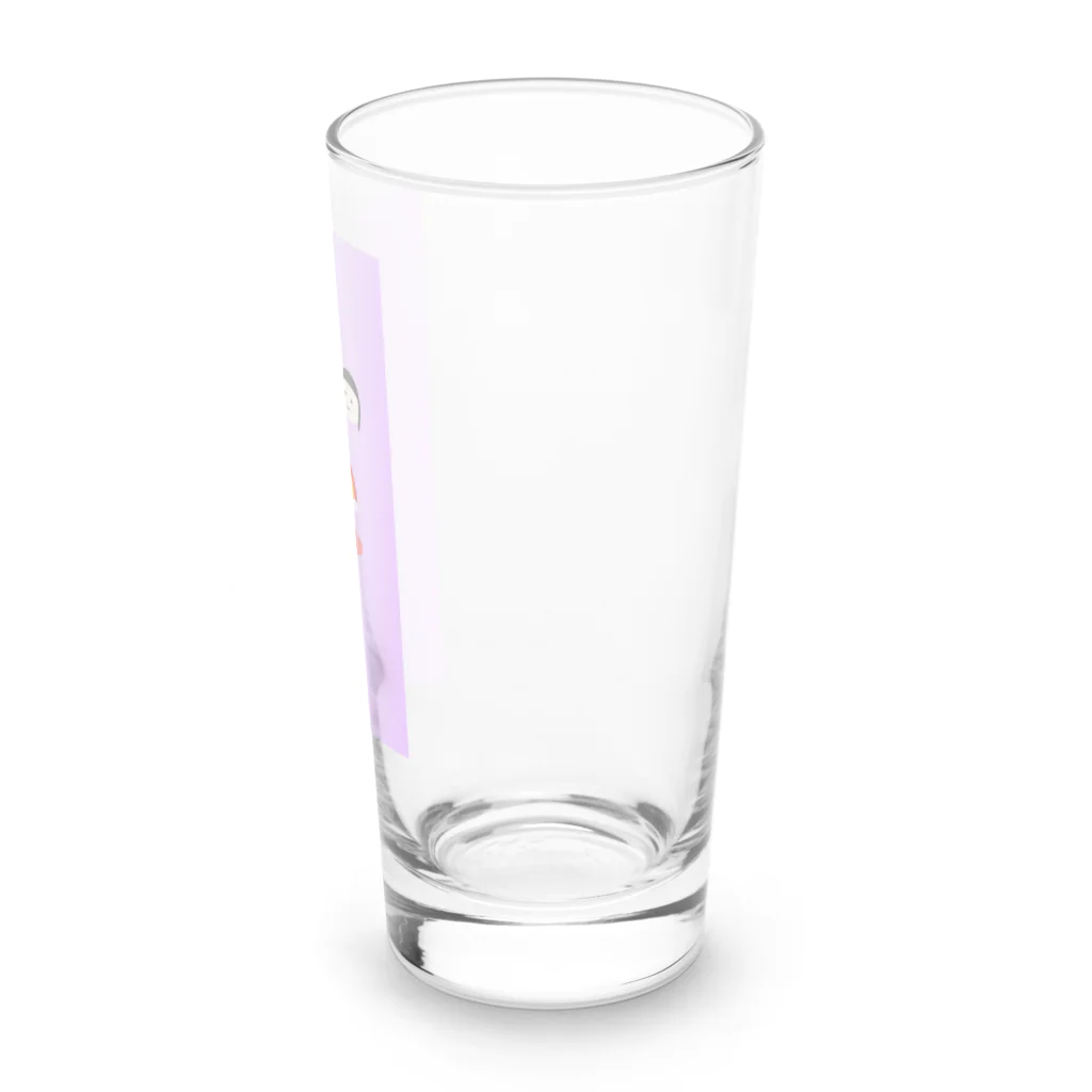 ぷにたんランドの星ウサといろいろ Long Sized Water Glass :right