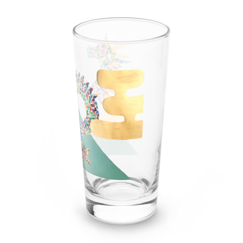 futaba_npoの舞い上がる龍 Long Sized Water Glass :right