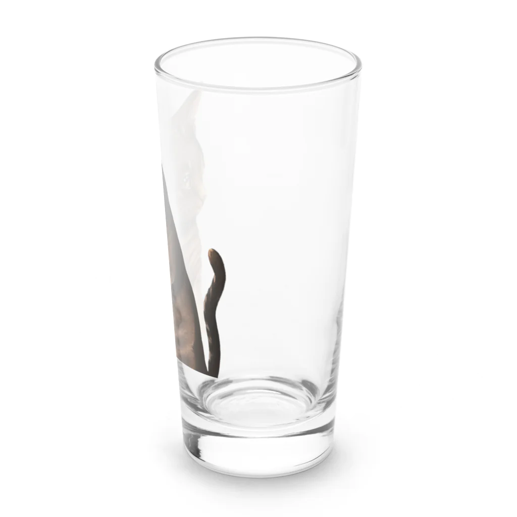 cat's pawのねこ Long Sized Water Glass :right