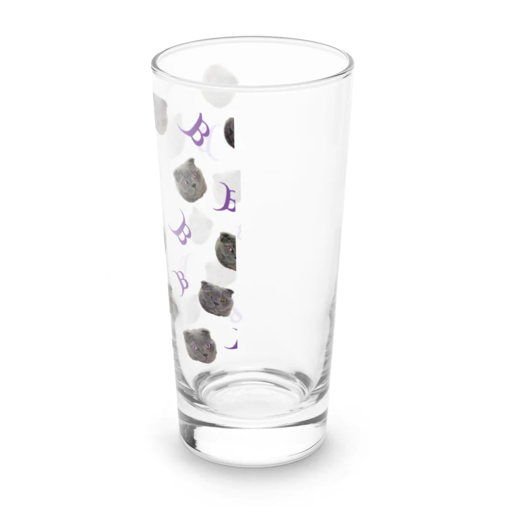 ぶり之進商店の【B之進のモノグラム】柄 Long Sized Water Glass :right