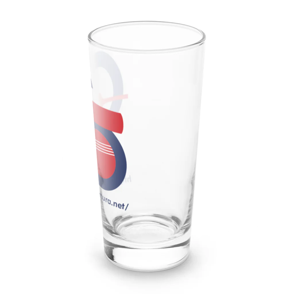 木村昇吾を応援しよう！のクリケット日本代表木村昇吾選手のロゴURL_01 Long Sized Water Glass :right