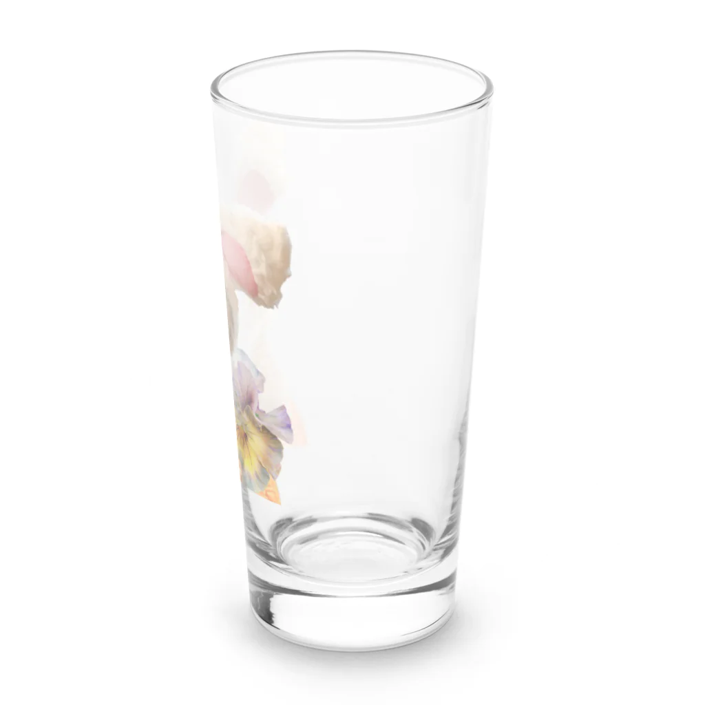 sumire-britishのうさねこ Long Sized Water Glass :right