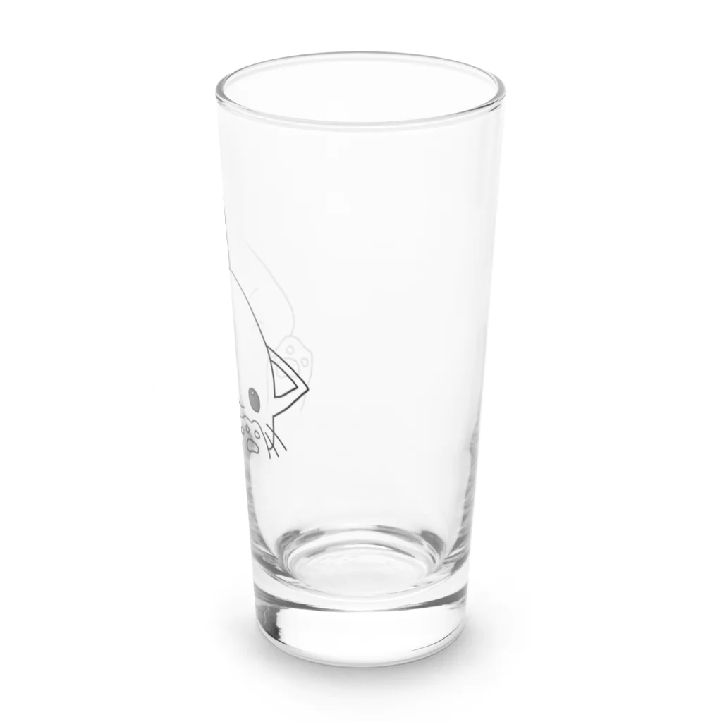 絵菜の張り付く猫 Long Sized Water Glass :right