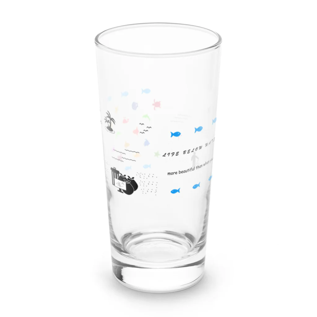 BLACK*s CORRIENTEのBeach Clean Long Sized Water Glass :right