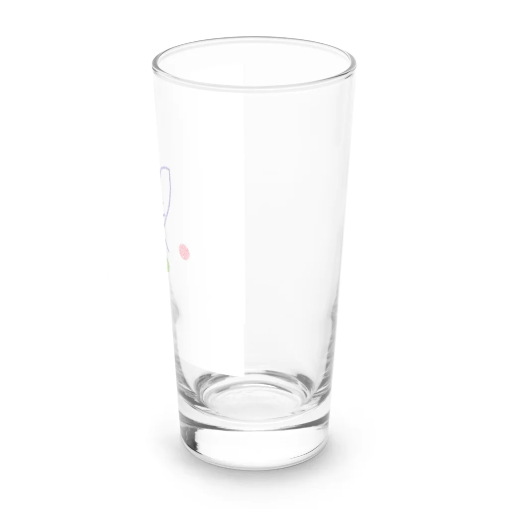 momo-tenのハート＆ハート Long Sized Water Glass :right
