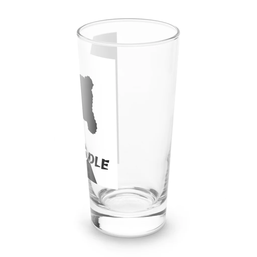 onehappinessのトイプードル　ハーフ＆ハーフ Long Sized Water Glass :right