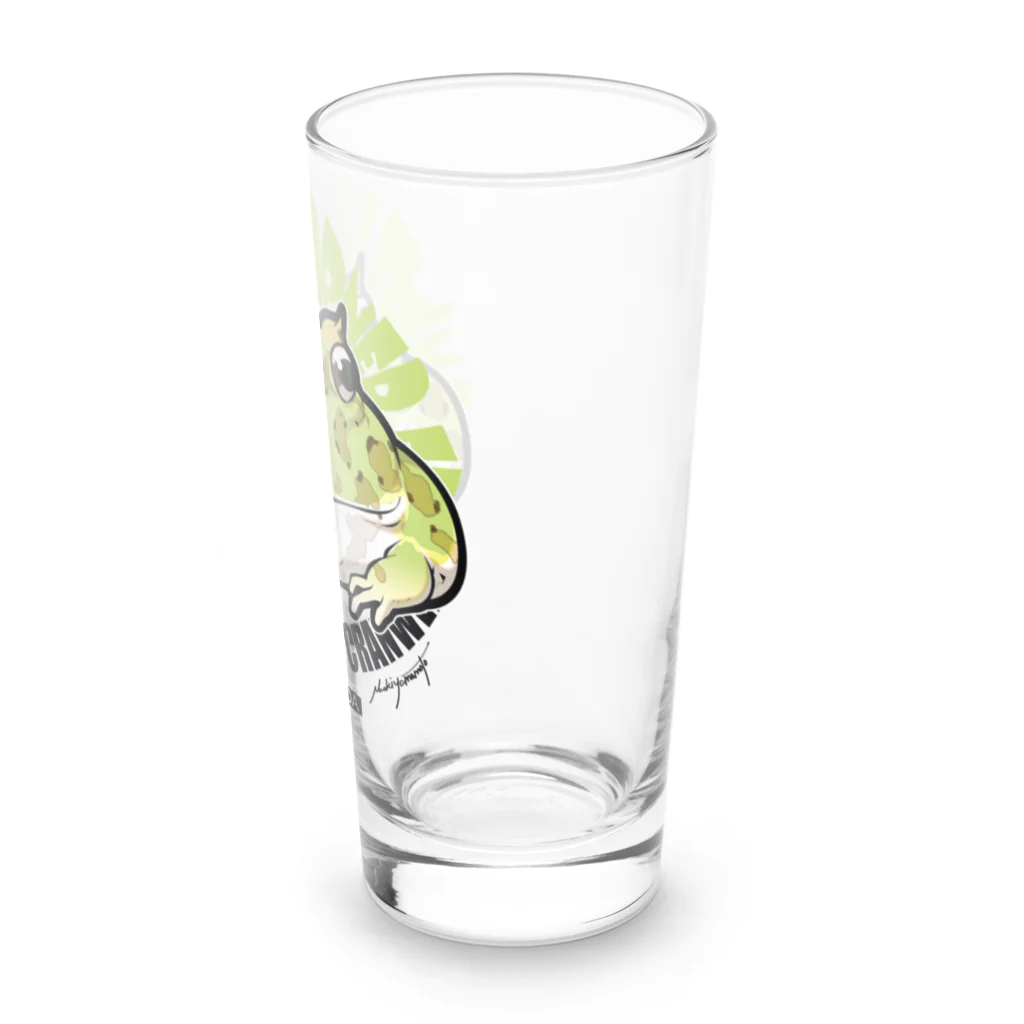 HERP MODA by ヤマモトナオキのツノガエル/ノーマル Long Sized Water Glass :right