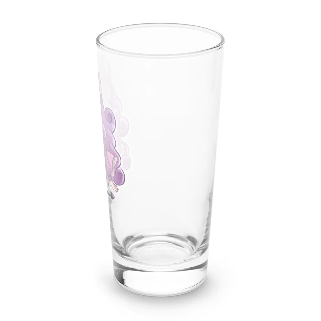 さるのこしかけの小悪魔あく美ちゃん Long Sized Water Glass :right