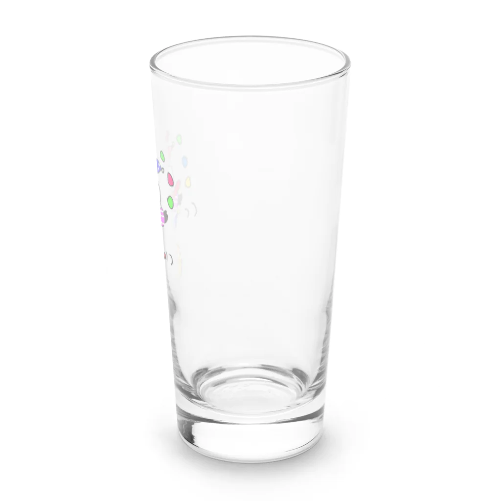 支配者様に投げ銭ショッッップのピエロでラララ Long Sized Water Glass :right