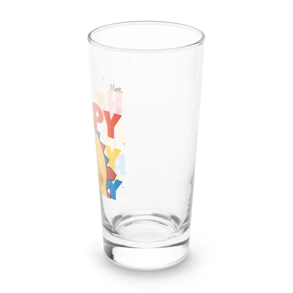 世界のモネのおとぼけ?!ハピラオくん Long Sized Water Glass :right