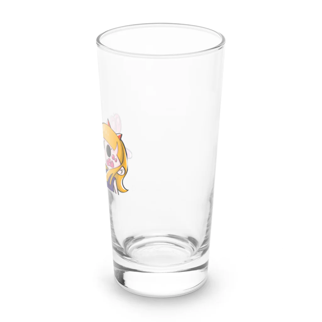 MOG WORK'sのずっきゅんもくりちゃん Long Sized Water Glass :right