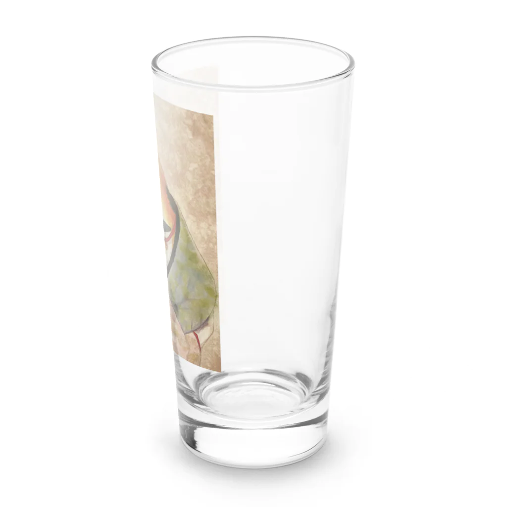 JAMES ITOの和猫　愛する2人 Long Sized Water Glass :right