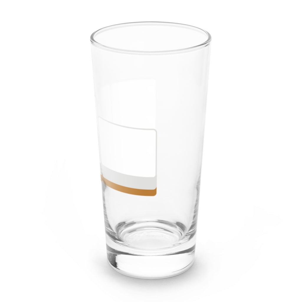 キッズモード某の右から白ポン ( 麻雀グッズ ) Long Sized Water Glass :right