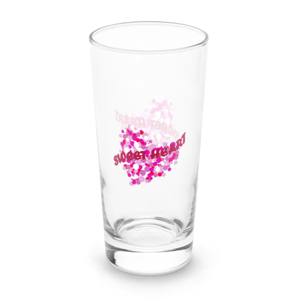 MZグラフィックスのスイートハート　ピンク マグカップ Long Sized Water Glass :right